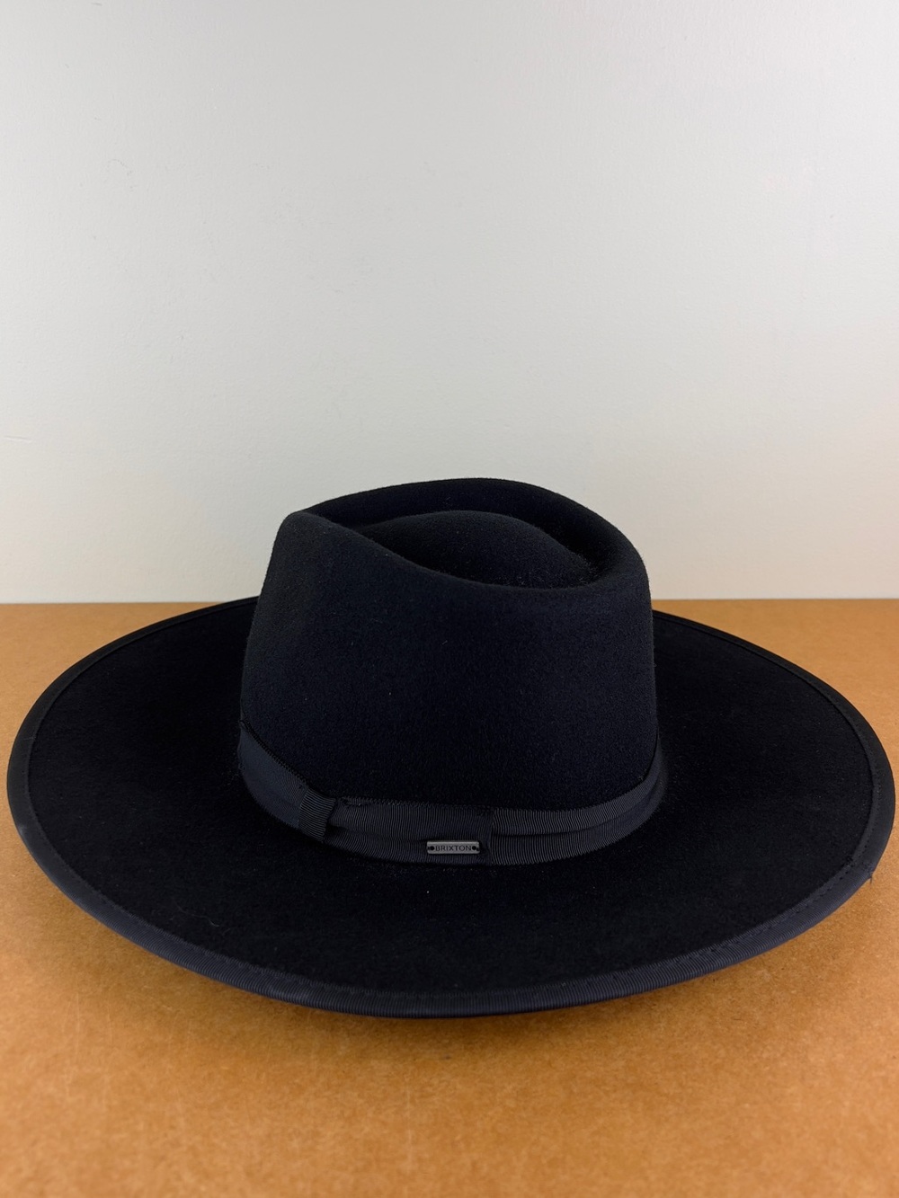 BRIXTON BLACK WOOL RANCHER HAT - Picture 4 of 11